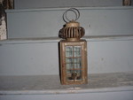 Turbine Lantern. Onion top made from one Piece.