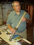 Bill explaining how the Potato Ricer was used.